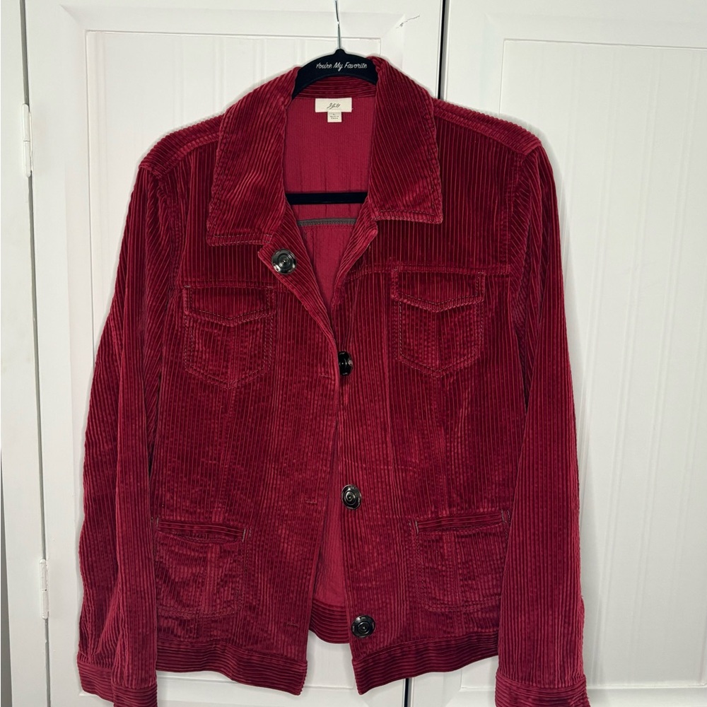 J.Jill Short corduroy jacket